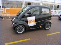 Gordon Murray in his new car